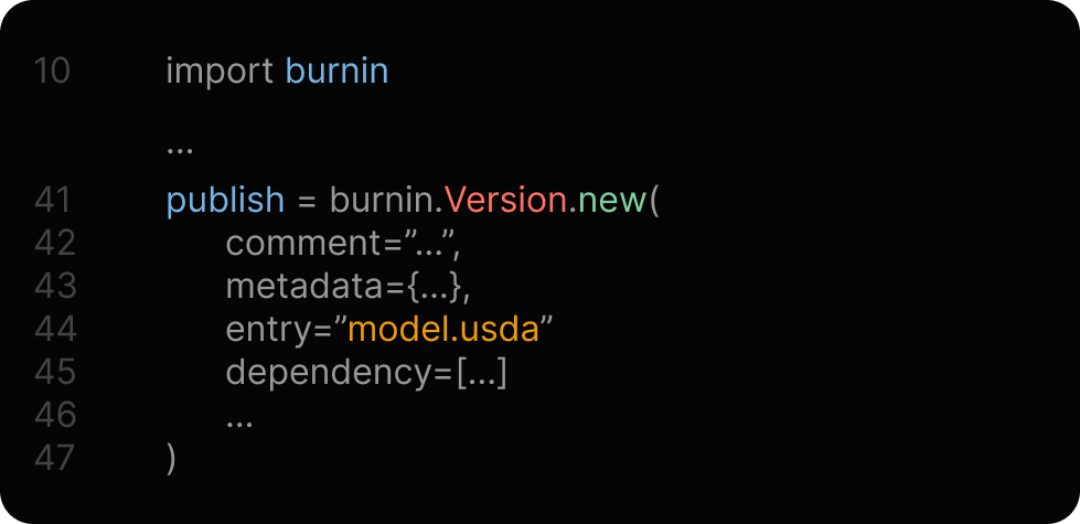 Python API